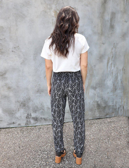 Eden Black Organic Pants
