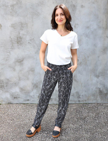 Eden Black Organic Pants