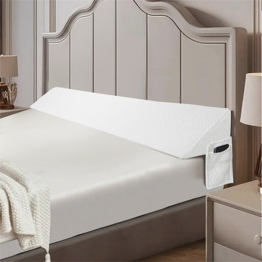 Air layer fabric gap pillow(white)Diamond-shaped pocket99*24.5*15cm