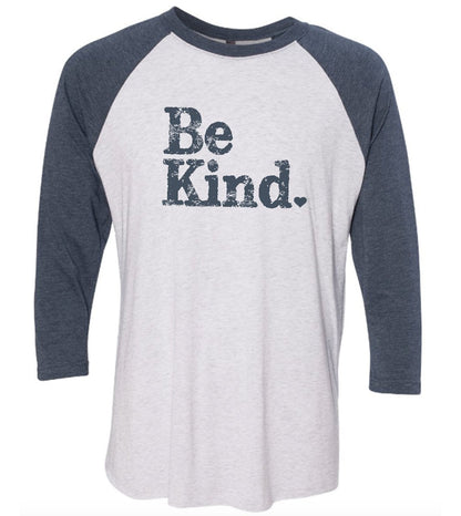 Ellenville Be Kind Baseball Tee (Sample)