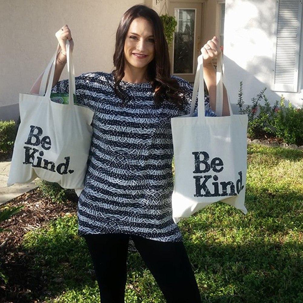 Ellenville Be Kind Canvas Tote (Sample)