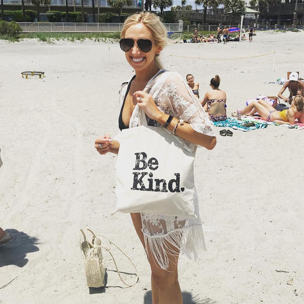 Ellenville Be Kind Canvas Tote (Sample)
