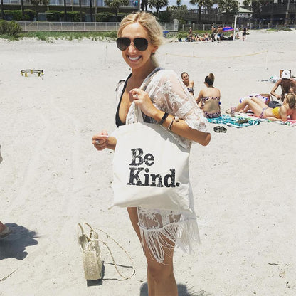 Ellenville Be Kind Canvas Tote (Sample)