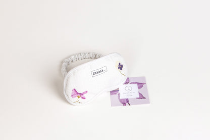 Green Lemon Spa Gift Box – Candle, Shower Steamers & Eye Mask