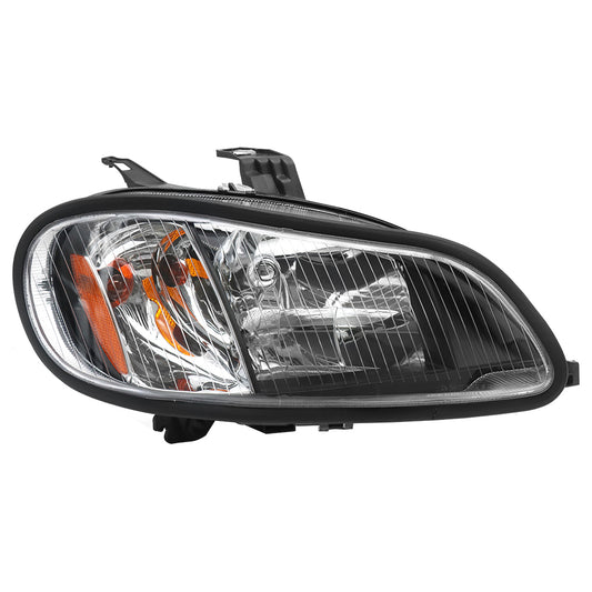 Headlight Assembly Compatible With Freightliner M2 2004-2013 Black passenger side passenger side