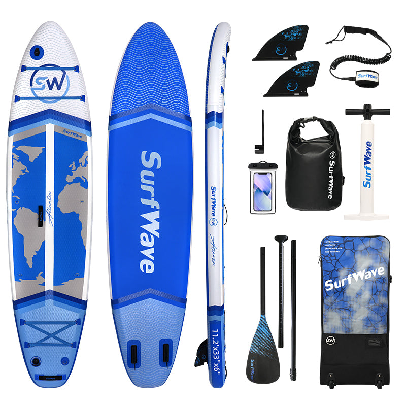 Inflatable Stand Up Paddle Board 11'x34'x6' With Accessories