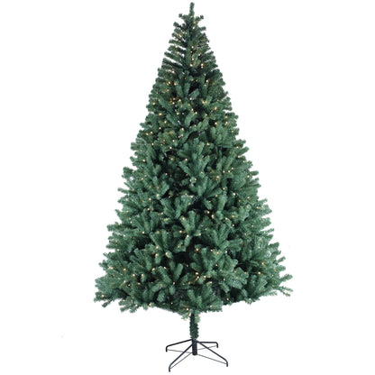 Winga 9FT Yellow-Green Light Automatic Christmas Tree
This 108-inch pre-lit LED green Christmas treefeatures dense branches for a realistic Christmas decoration effect. It is easy to assemble