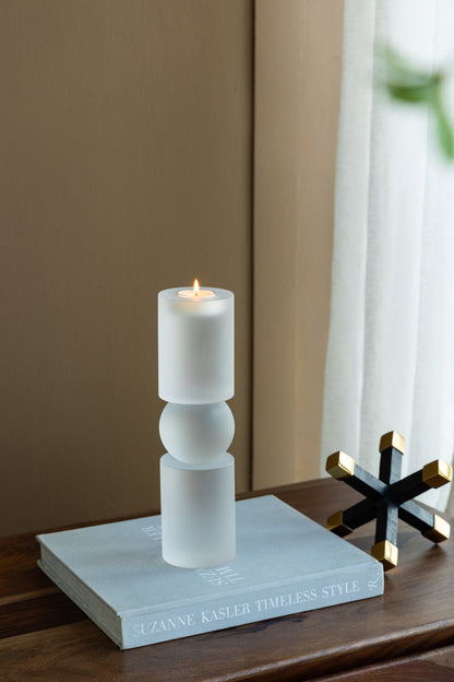 D3.1x11' Palisade Medium Glass Candle Holder