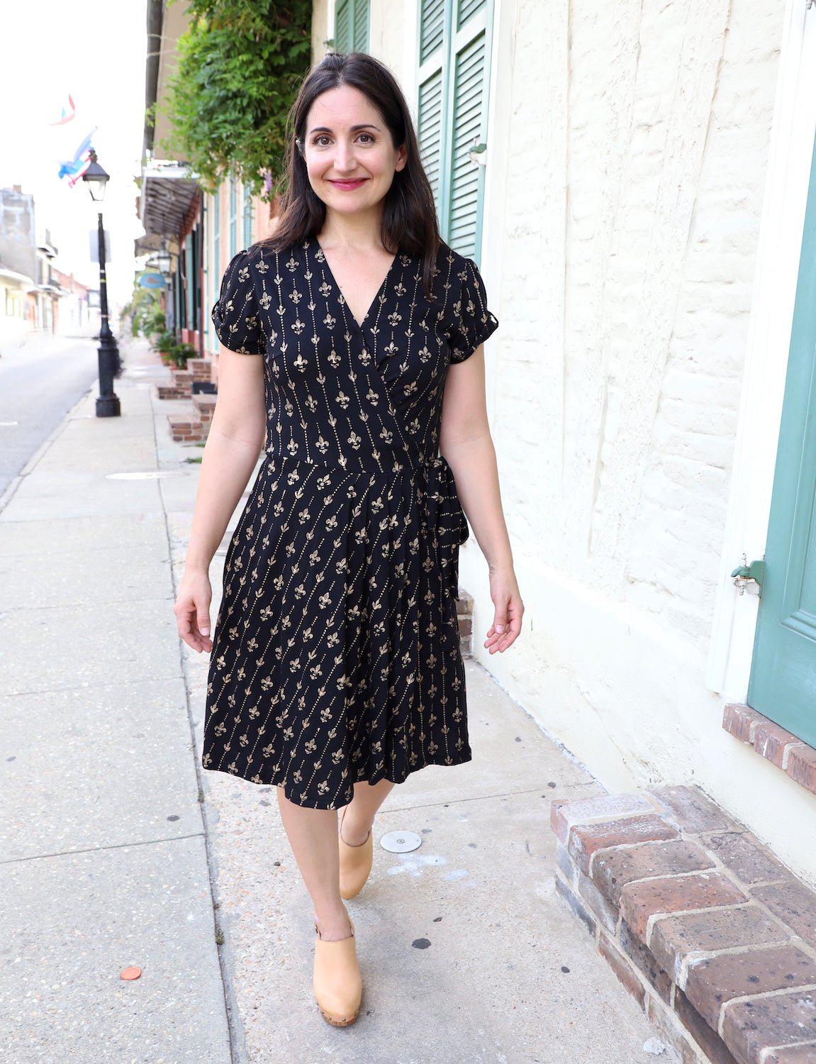 Fleur De Lis Organic Dress
