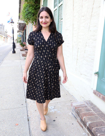 Fleur De Lis Organic Dress