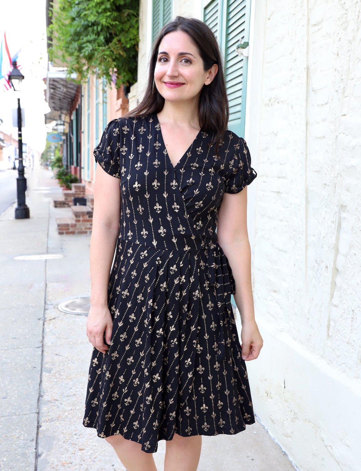Fleur De Lis Organic Dress