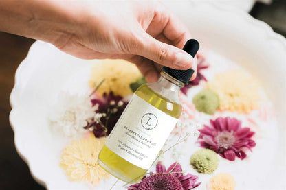 CBD Grapefruit Body Oil – Natural Moisturizing Aromatherapy Oil