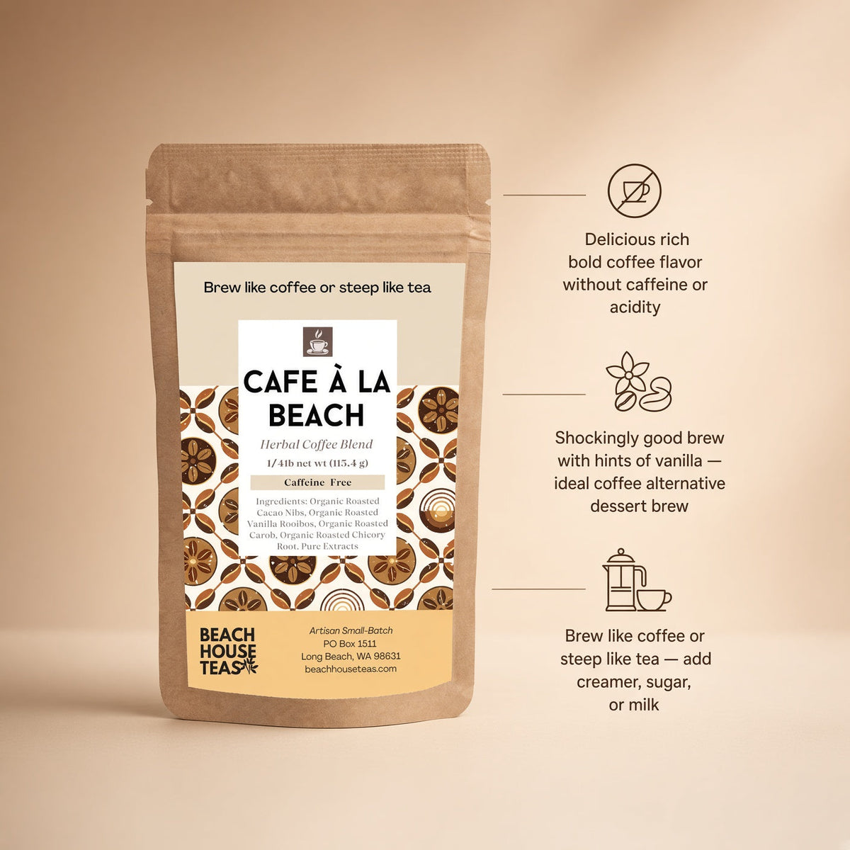 Cafe Ã La Beach Herbal Coffee