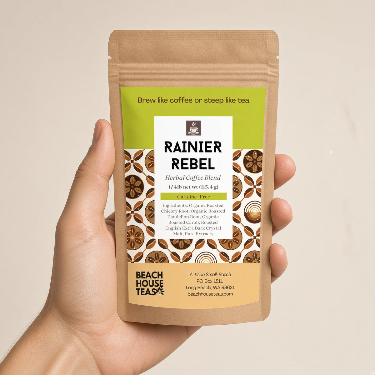 Rainier Rebel Herbal Coffee