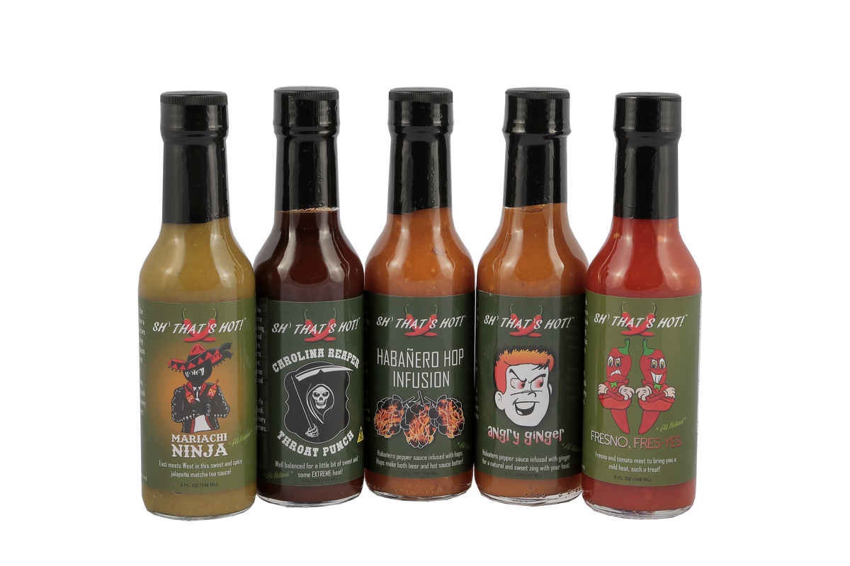 4-Pack Hot Sauce Mix & Match