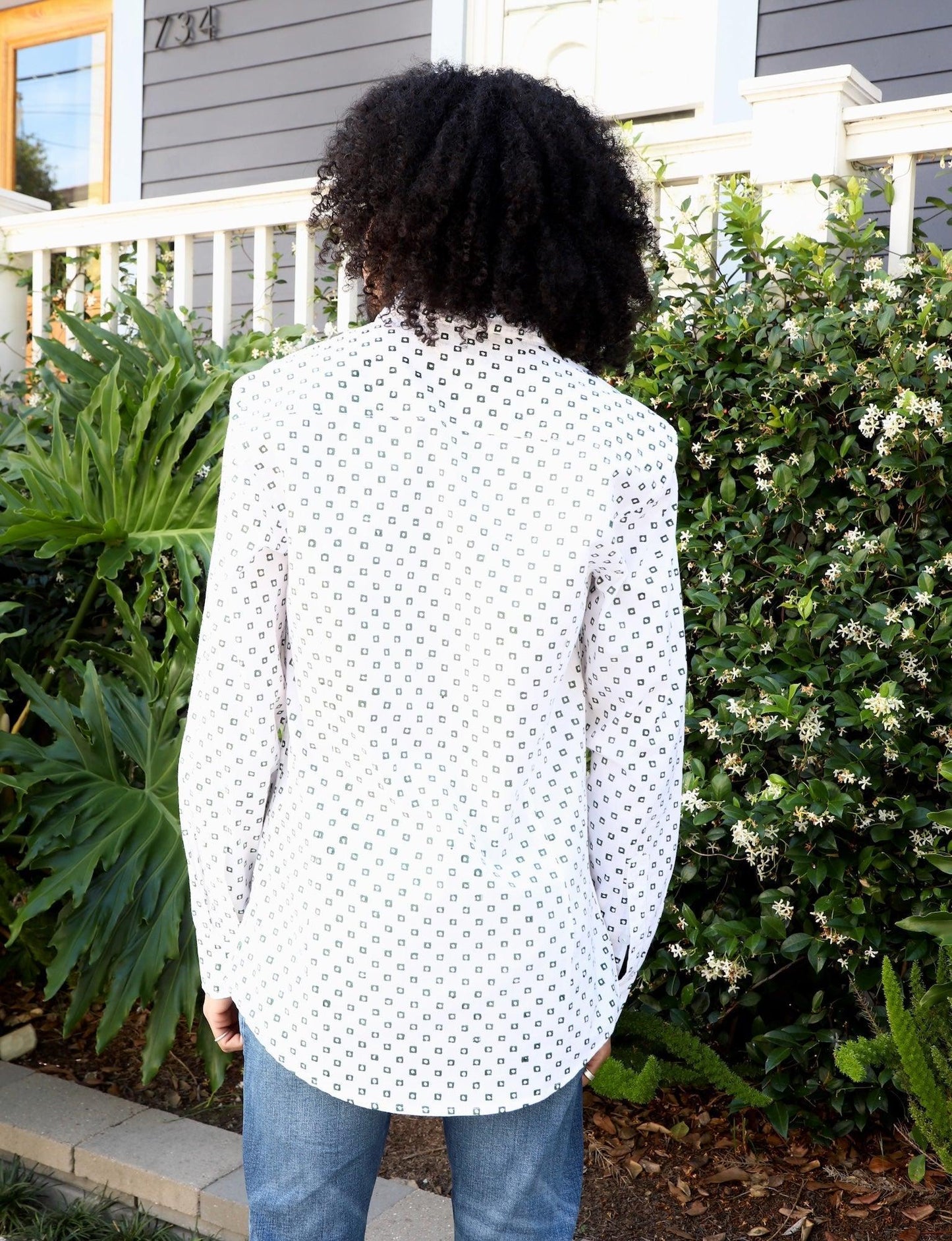 Harit Organic Cotton Men's Button Down Shirt