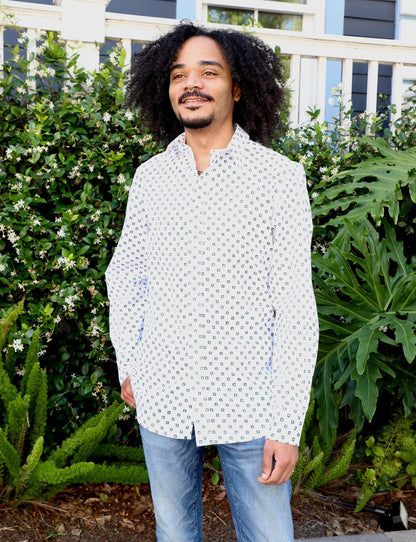 Harit Organic Cotton Men's Button Down Shirt