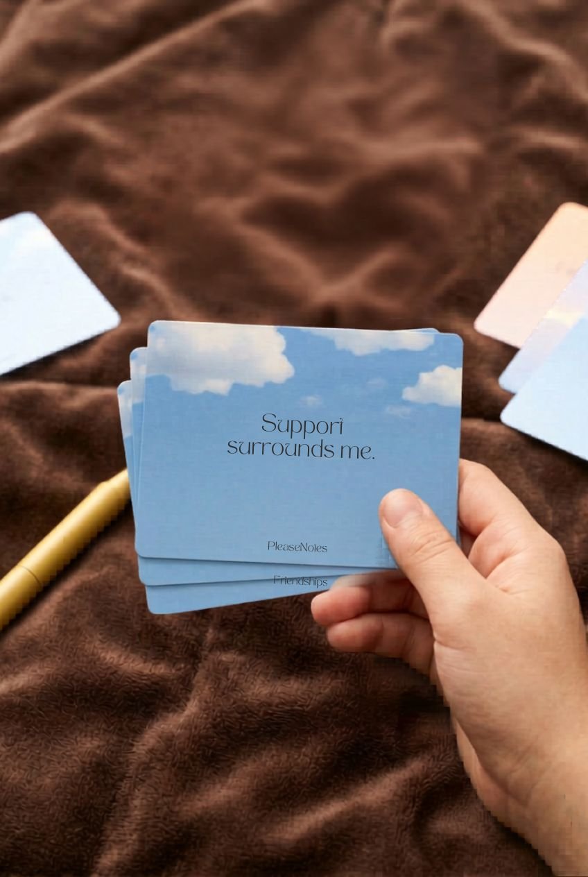 I Am Enough Affirmation Cards for Building Self Trust in Teen Girls