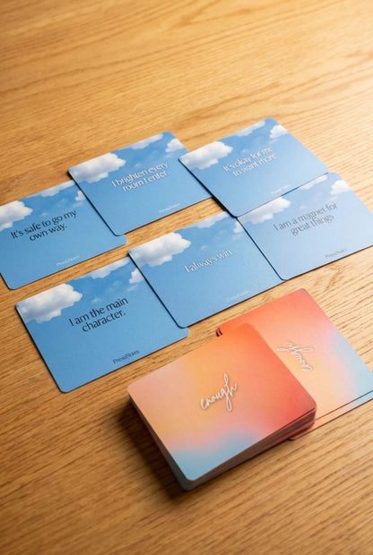 I Am Enough Affirmation Cards for Building Self Trust in Teen Girls