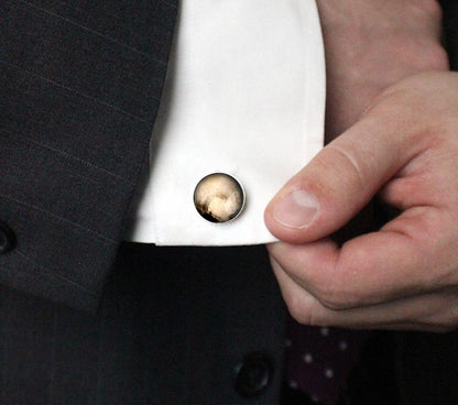 CLEARANCE Pluto and Charon Cufflinks