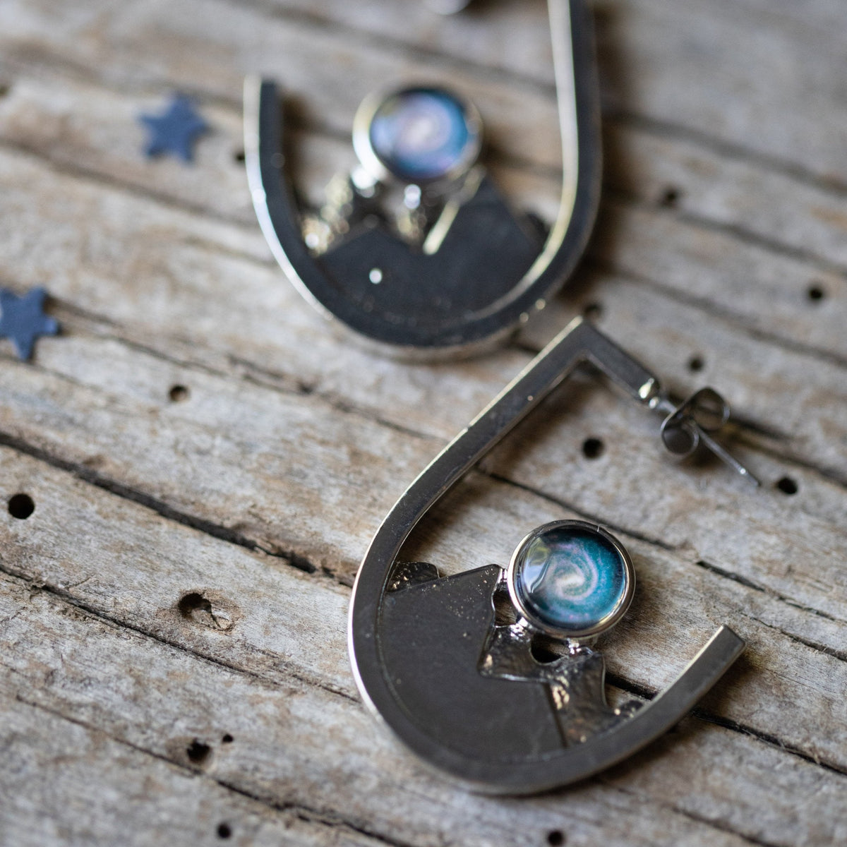 SLIGHTLY FLAWED Mountain Range Earrings