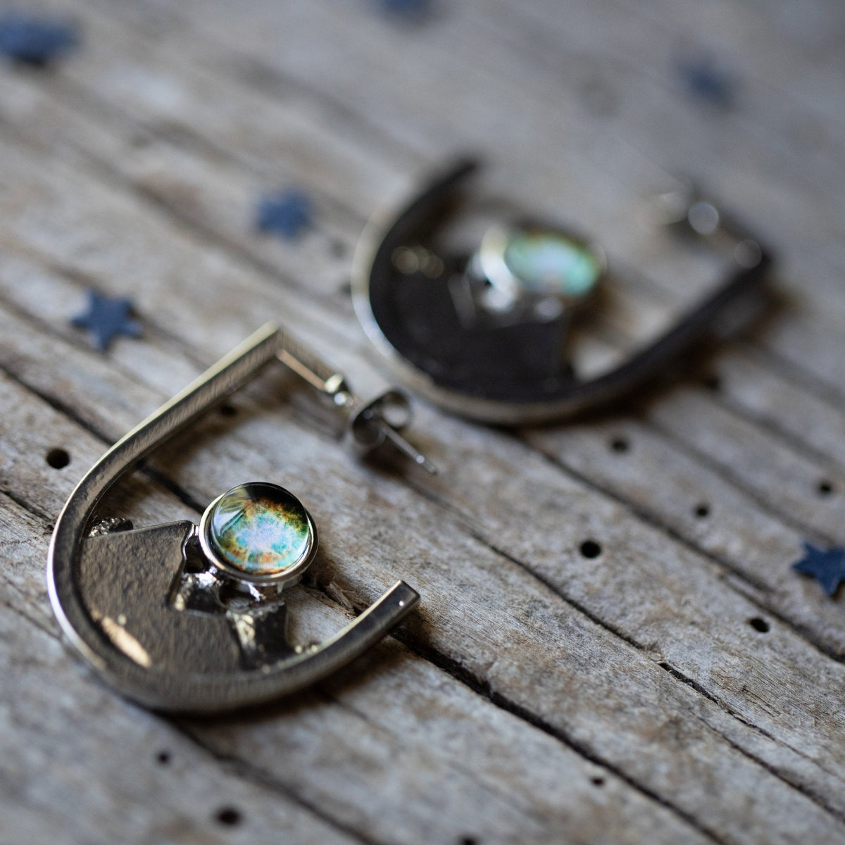 SLIGHTLY FLAWED Mountain Range Earrings