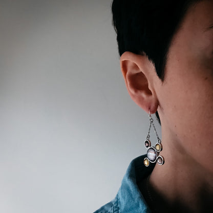 CLEARANCE Jupiter and Galilean Moons Dangle Earrings