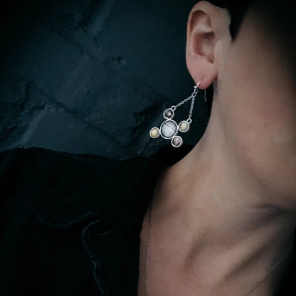 CLEARANCE Jupiter and Galilean Moons Dangle Earrings