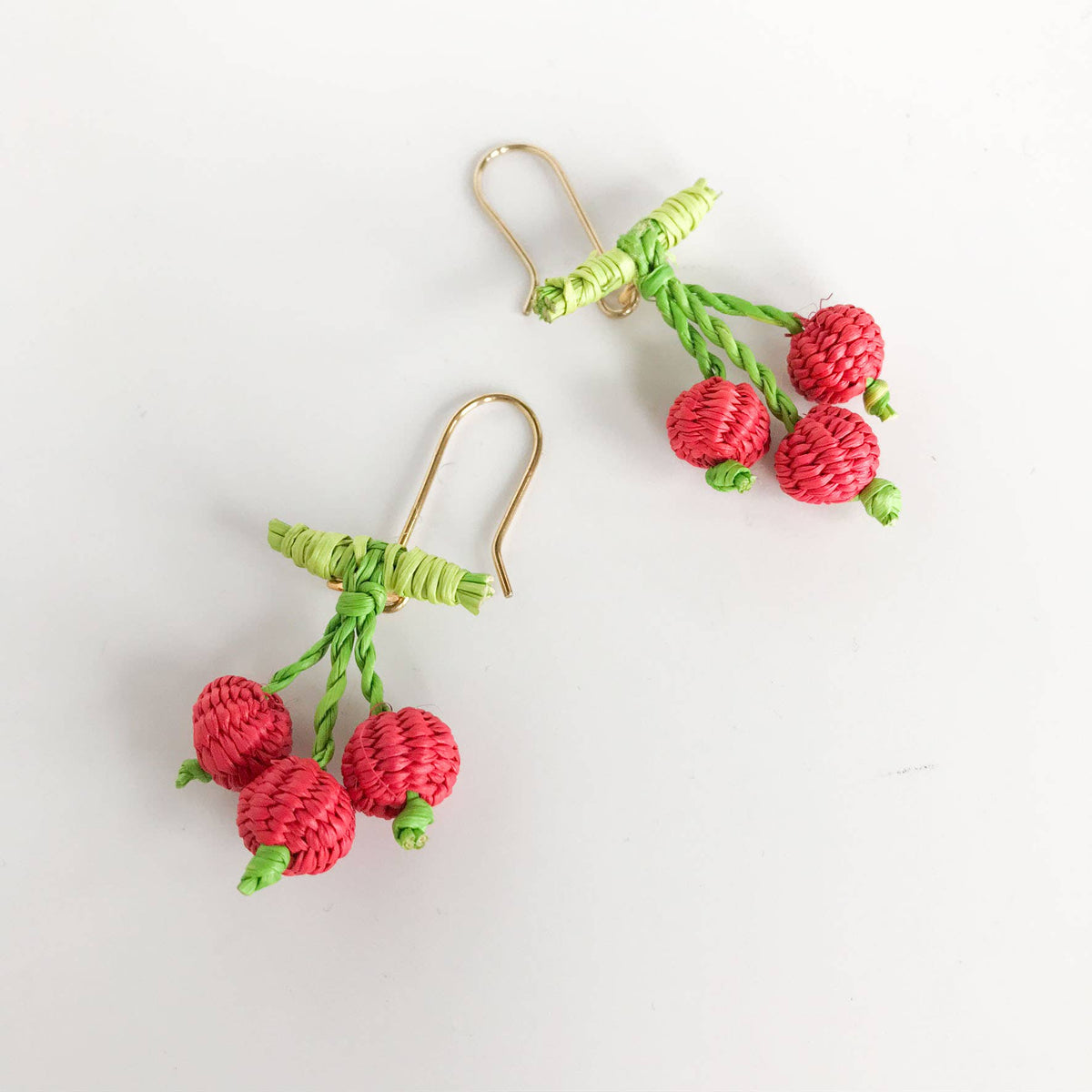 Iraca Mini Fruit Earrings