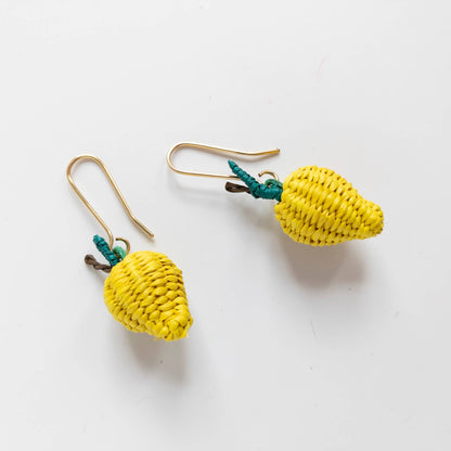 Iraca Mini Fruit Earrings