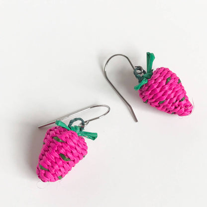 Iraca Mini Fruit Earrings