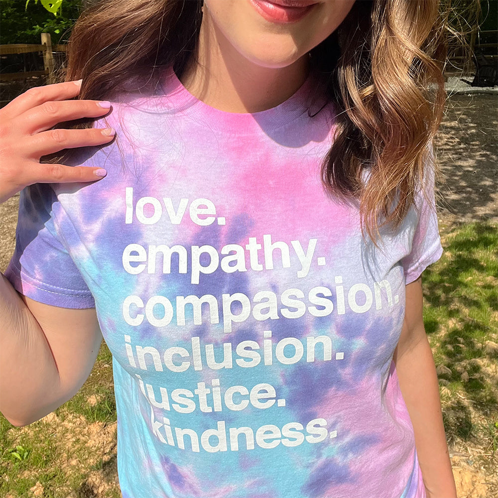 'Kindness Is' Tie Dye Classic Tee