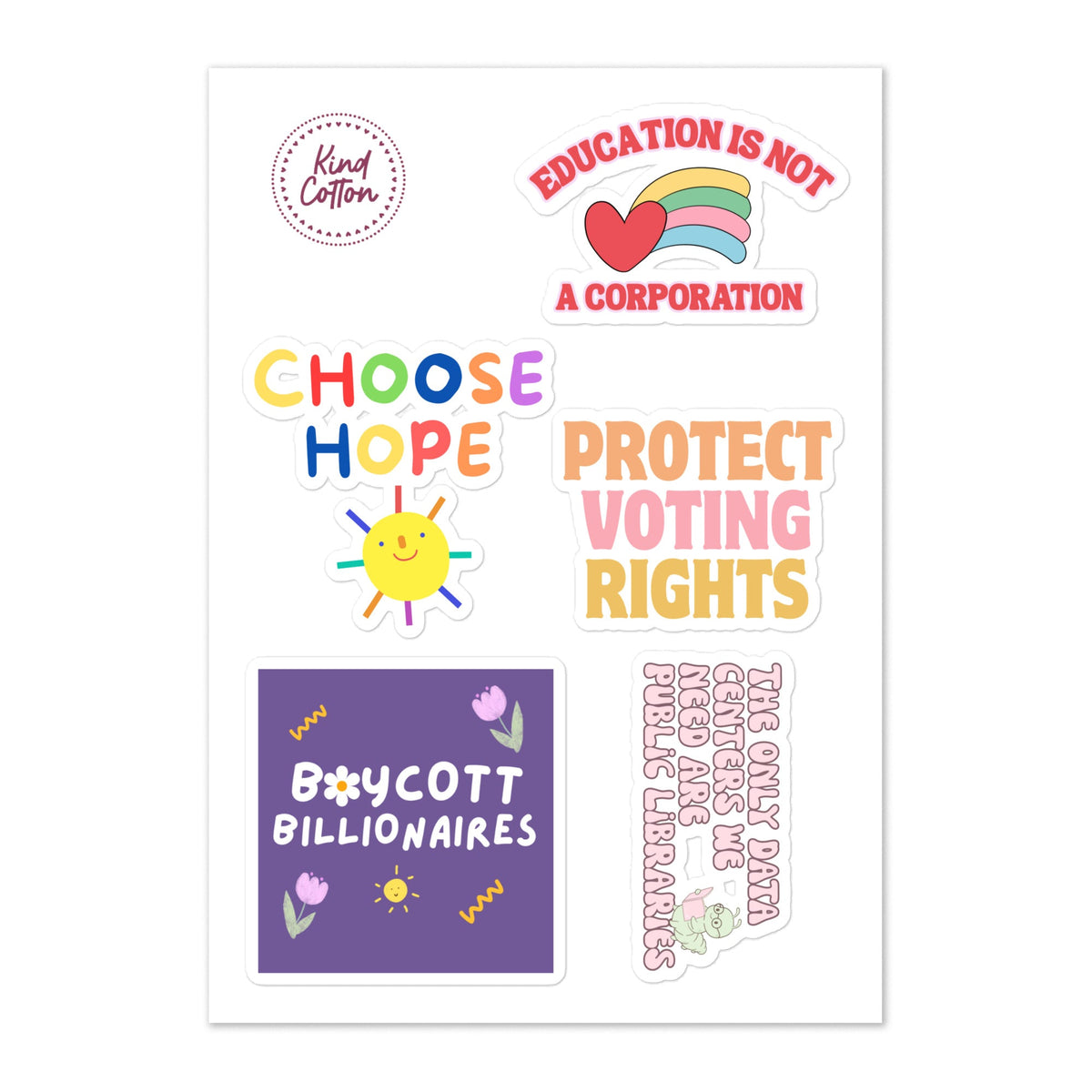 Fall Collection Sticker Sheet