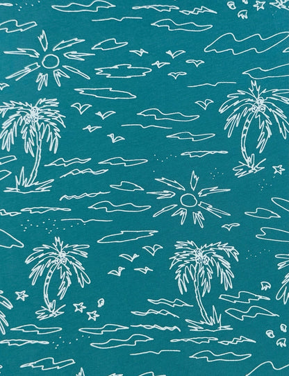 Lagoon Party Organic Dress
