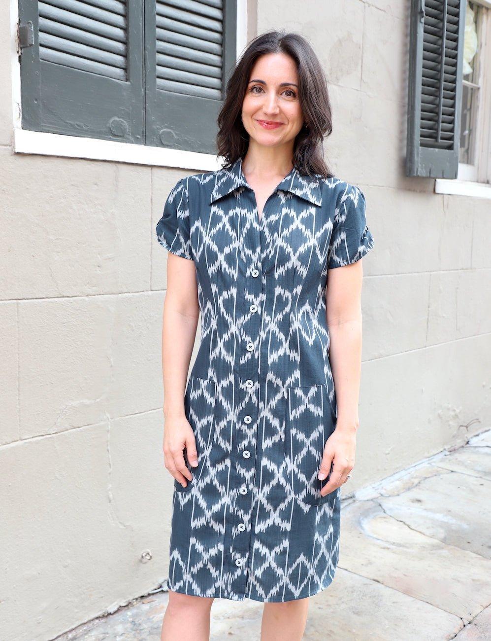 Laila Organic Button Dress