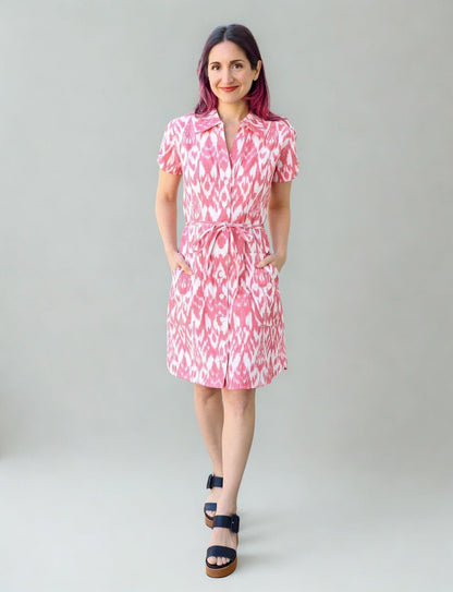 Lakshmi Organic Cotton Button Dress