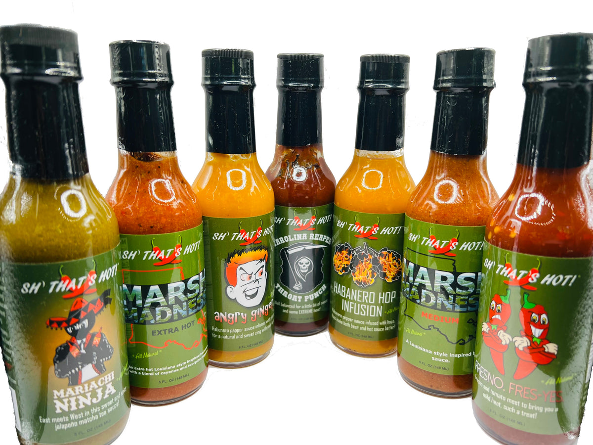 4-Pack Hot Sauce Mix & Match
