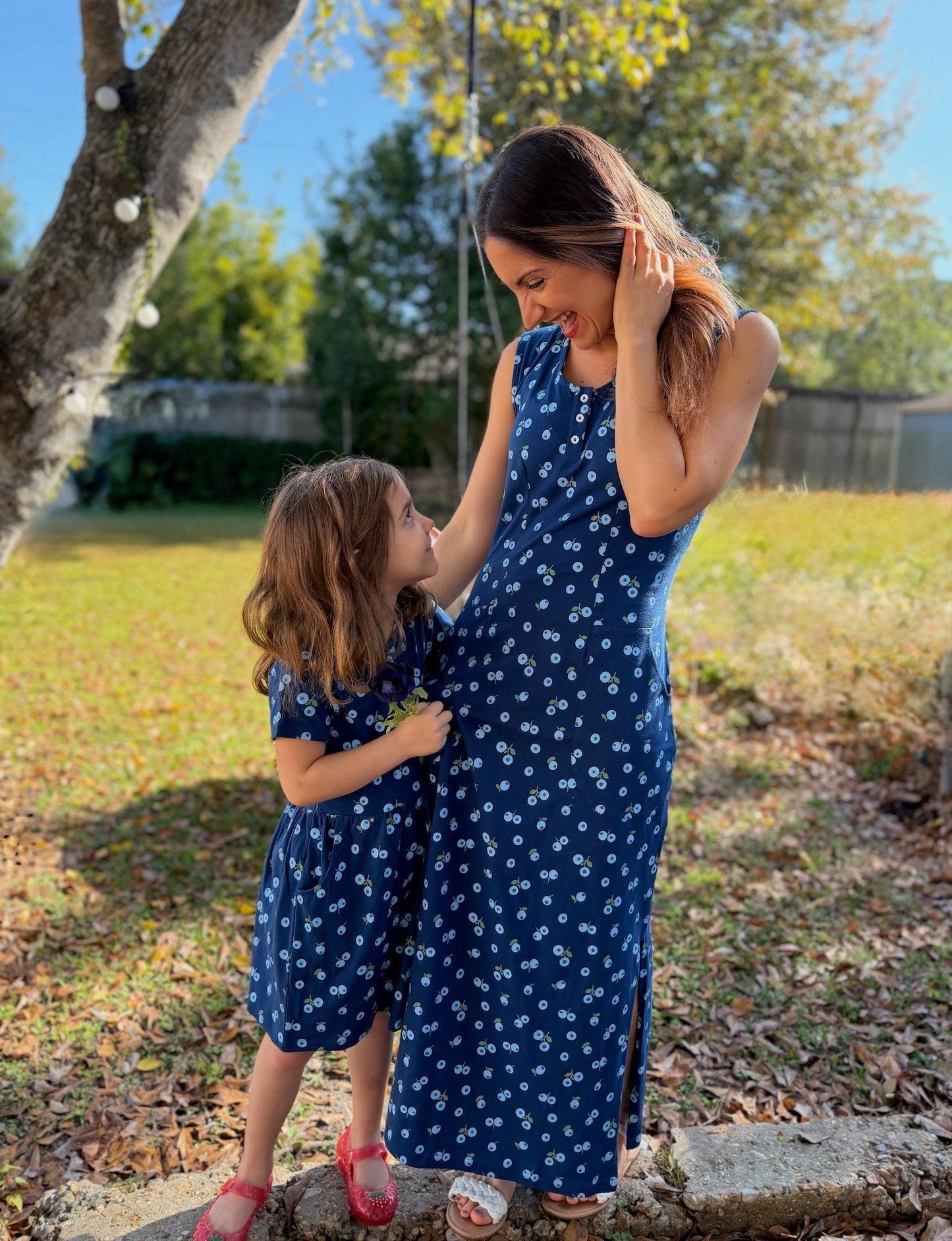 Little Blueberry Organic Twirl Dress