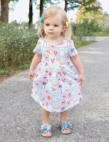 Little NOLA Riviera Organic Dress