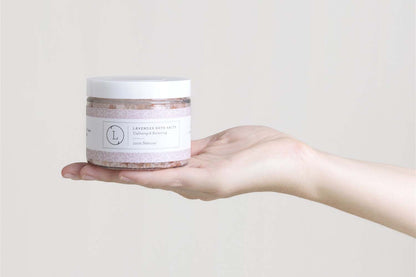 Lavender Bath Salt Soak – Epsom, Dead Sea & Himalayan Salts