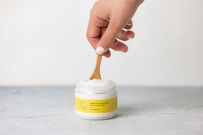 CBD Grapefruit Body Scrub – Natural Exfoliating Salt Scrub