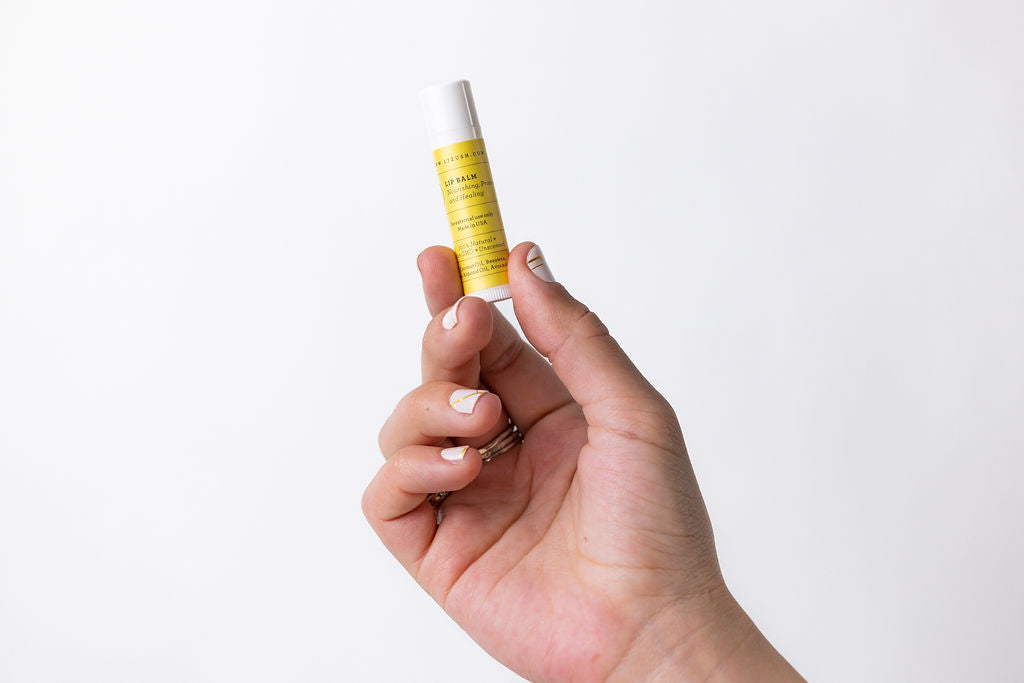 Natural Unscented Lip Balm – Set of 3