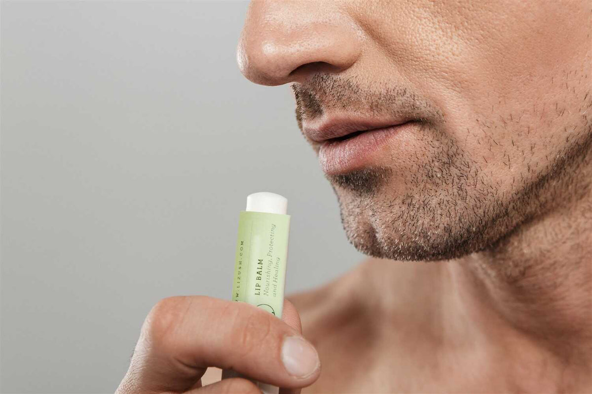Natural Unscented Lip Balm – Set of 3