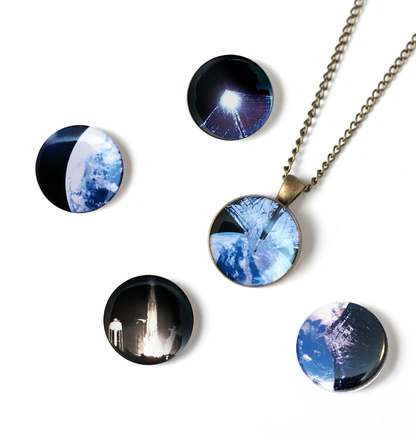 CLEARANCE Interchangeable Planetary Society LightSail Necklace