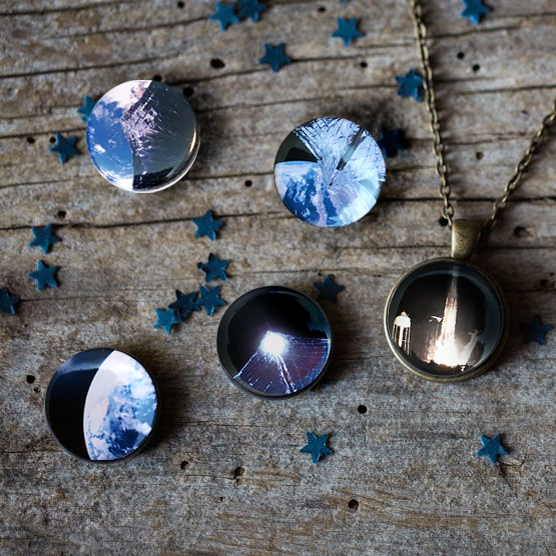 CLEARANCE Interchangeable Planetary Society LightSail Necklace