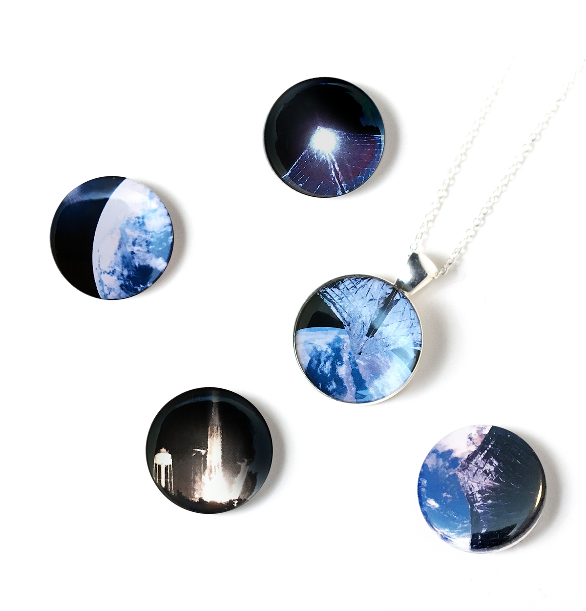 CLEARANCE Interchangeable Planetary Society LightSail Necklace