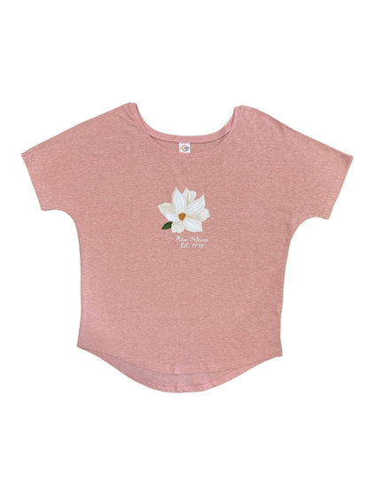 Magnolia Eco-Triblend Flowy Tee : Fair Trade
