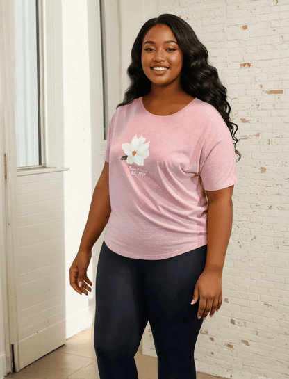 Magnolia Eco-Triblend Flowy Tee : Fair Trade