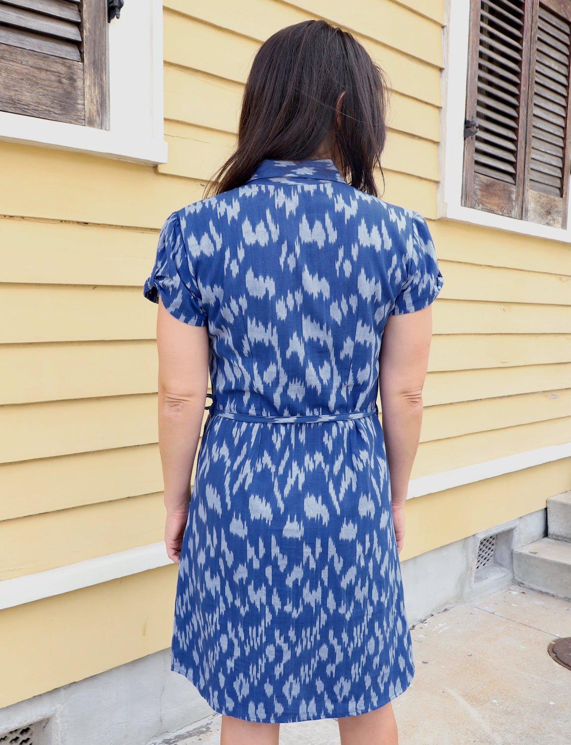 Majestic Organic Cotton Button Dress
