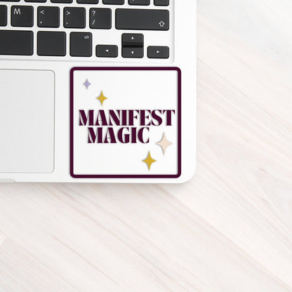 Manifest Magic Vinyl Affirmation Sticker
